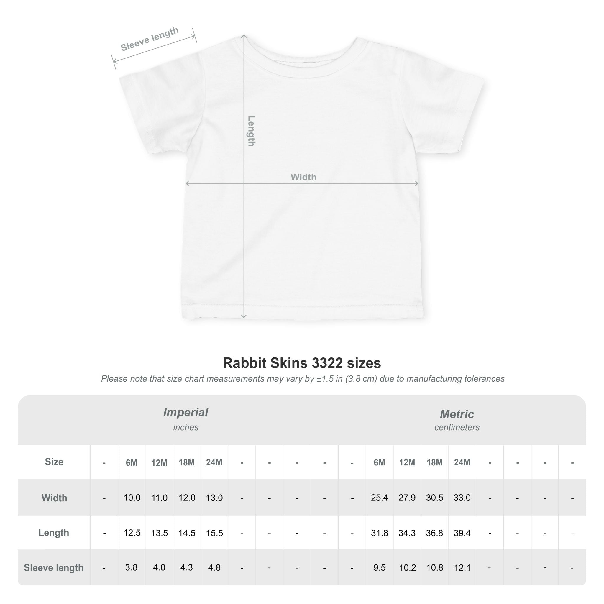 Born to Shine(1) - Infant Tee - Rabbit Skins 3322