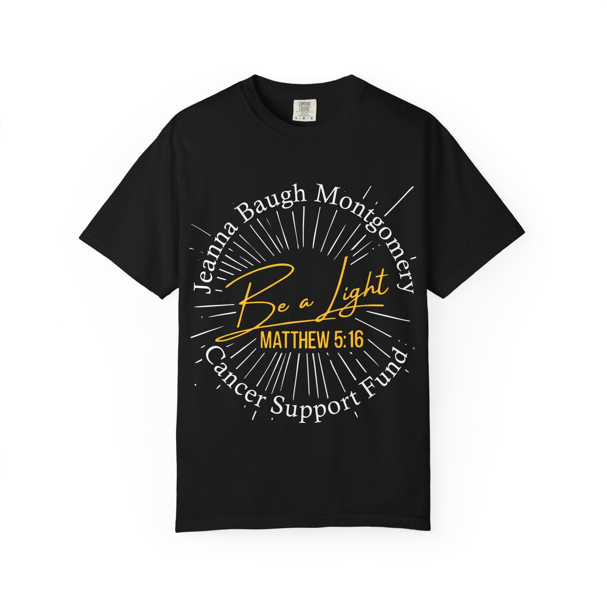 Be a Light (Orchid) - T-shirt - Comfort Colors® 1717