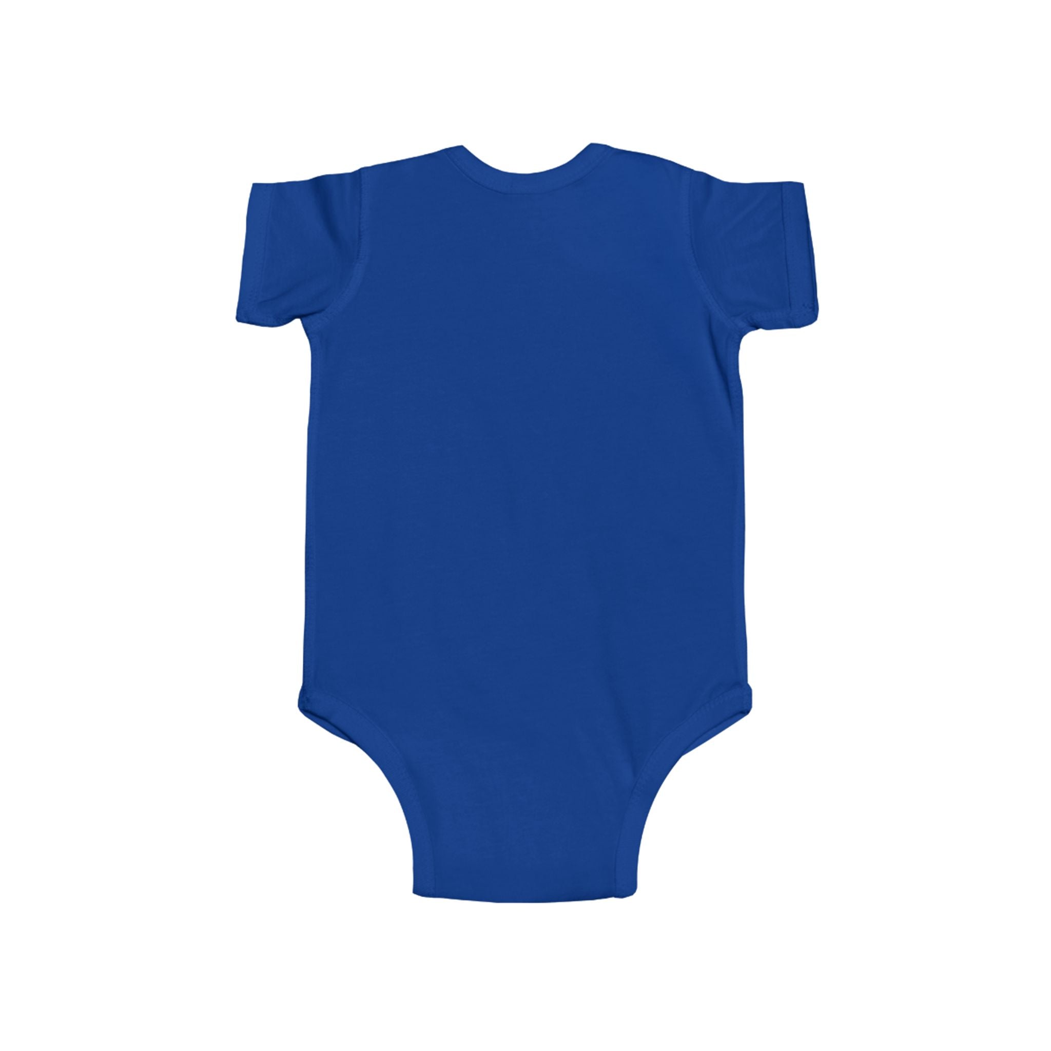 Born to Shine (Pink/Royal) - Infant Fine Jersey Bodysuit - Rabbit Skins 4424
