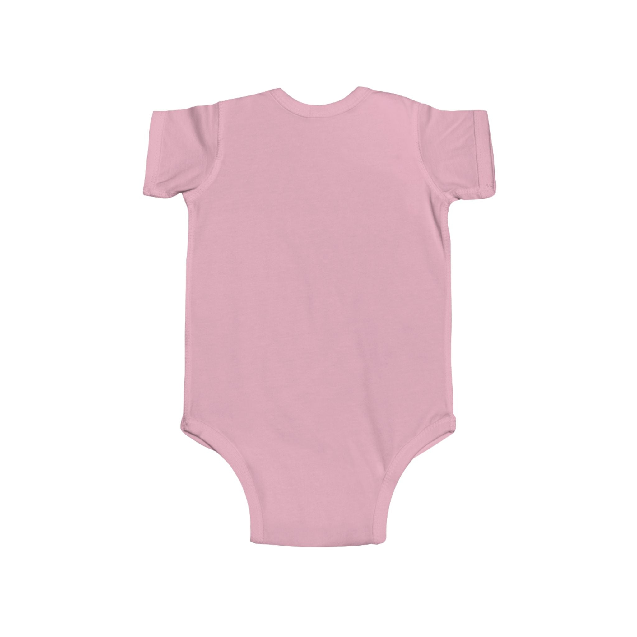 Born to Shine (Pink/Royal) - Infant Fine Jersey Bodysuit - Rabbit Skins 4424