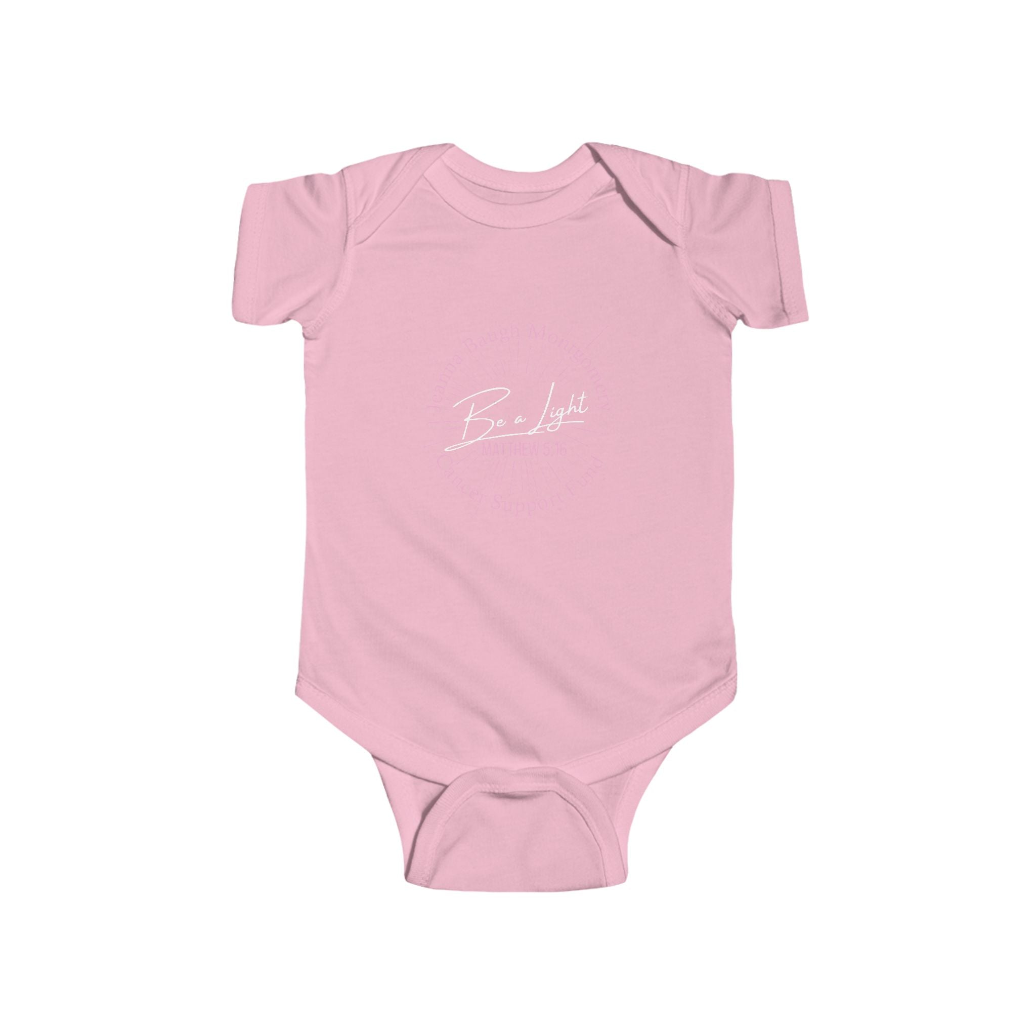 Be a Light - Infant Fine Jersey Bodysuit - Rabbit Skins 4424